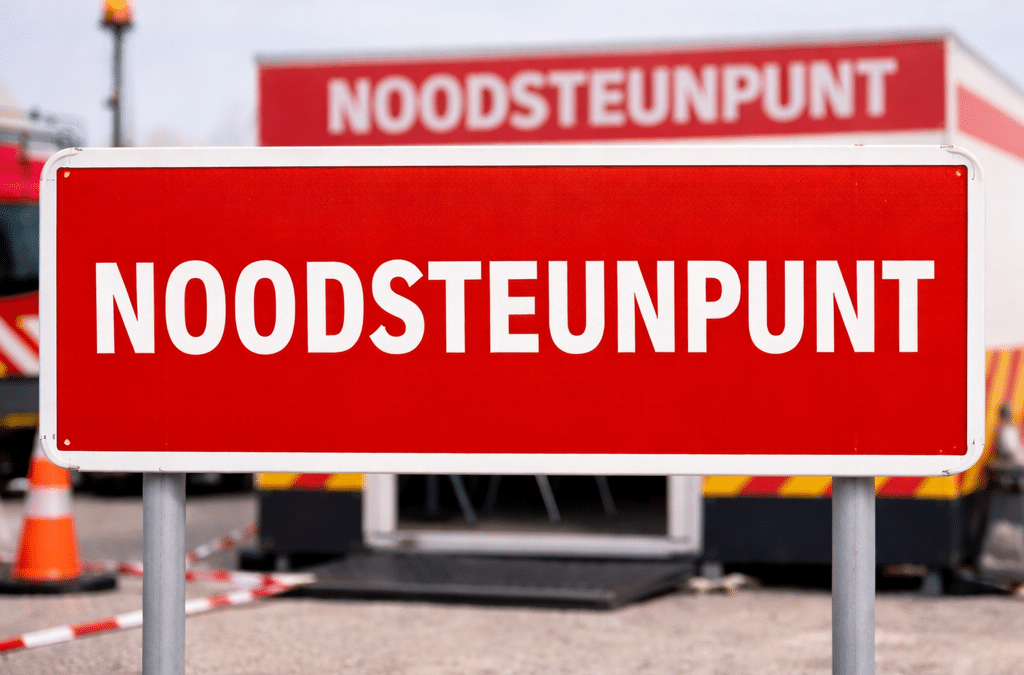 Noodsteunpunten in Kerkrade