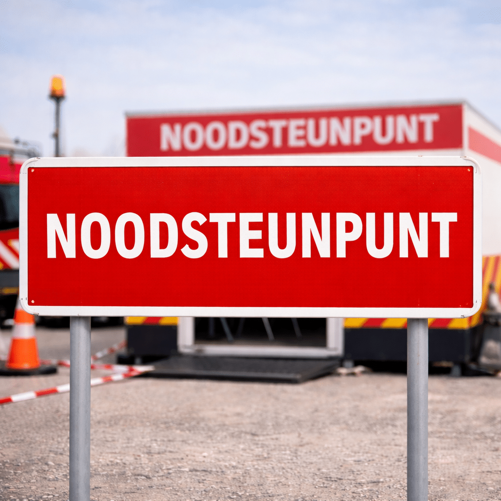 Noodsteunpunten in Kerkrade
